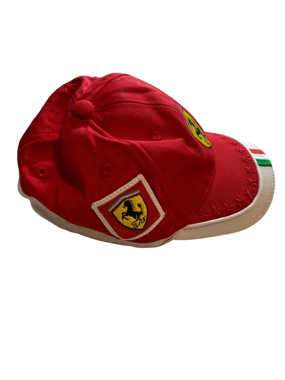 Vintage Kids Scuderia Ferrari Adjustable Baseball Cap OS